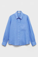 Chemisier (manches longues) Bleu - Mango