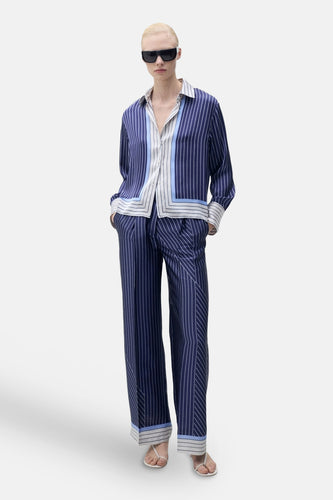 Hemd met lange mouwen - Blauw