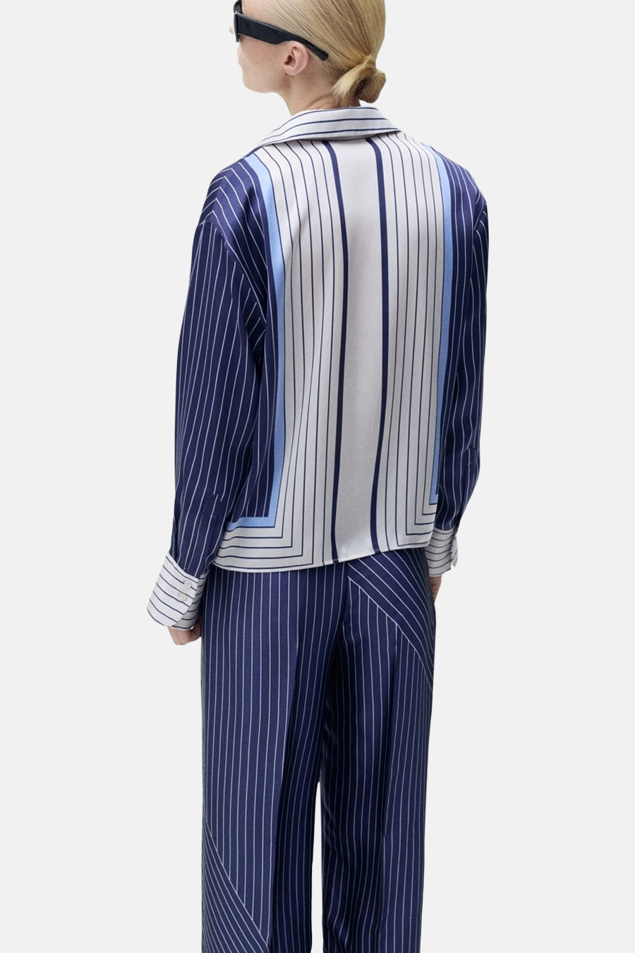 Hemd met lange mouwen - Blauw - MANGO - 3