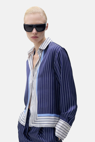 Hemd met lange mouwen - Blauw - MANGO - 5