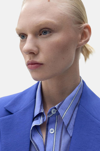 Blazer - bleu - MANGO