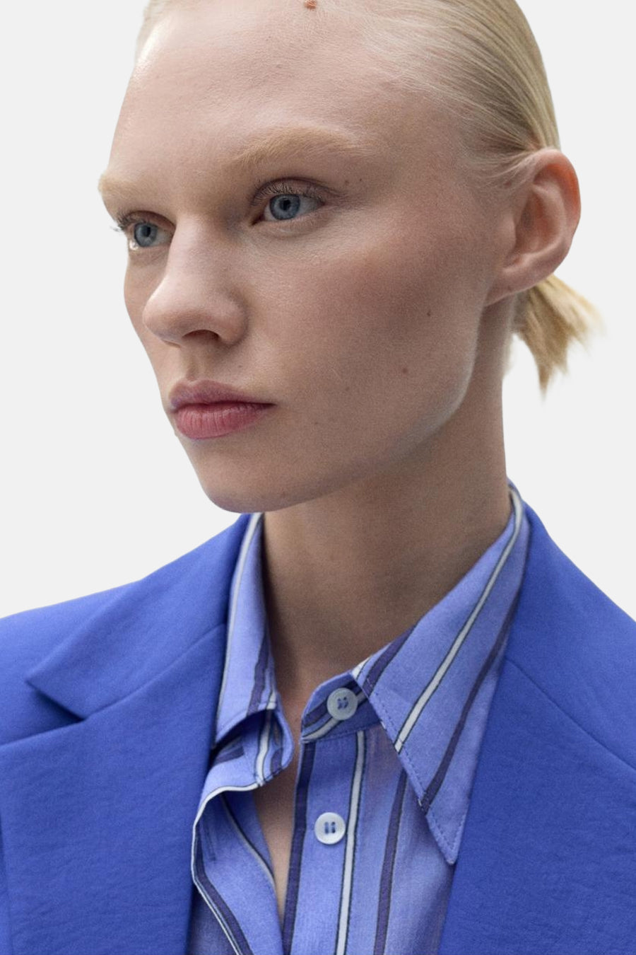 Blazer - bleu - MANGO