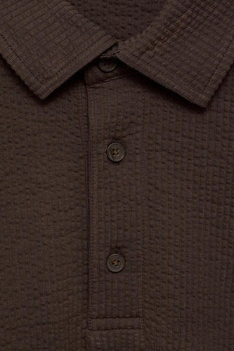 Polo à manches courtes - brun - MANGO