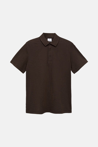 Polo à manches courtes - brun - MANGO
