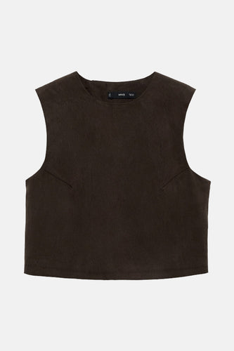 Blouse - bruin - MANGO - 7