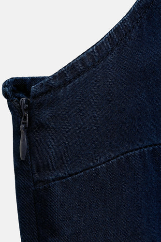 Blouse - Dark blue denim - MANGO - 5