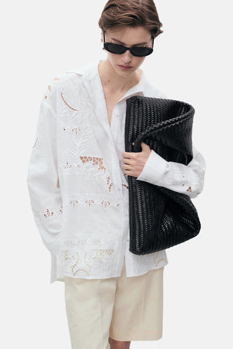 Hemd met lange mouwen - wit - MANGO