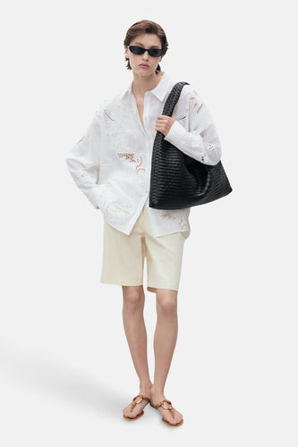 Hemd met lange mouwen - wit - MANGO