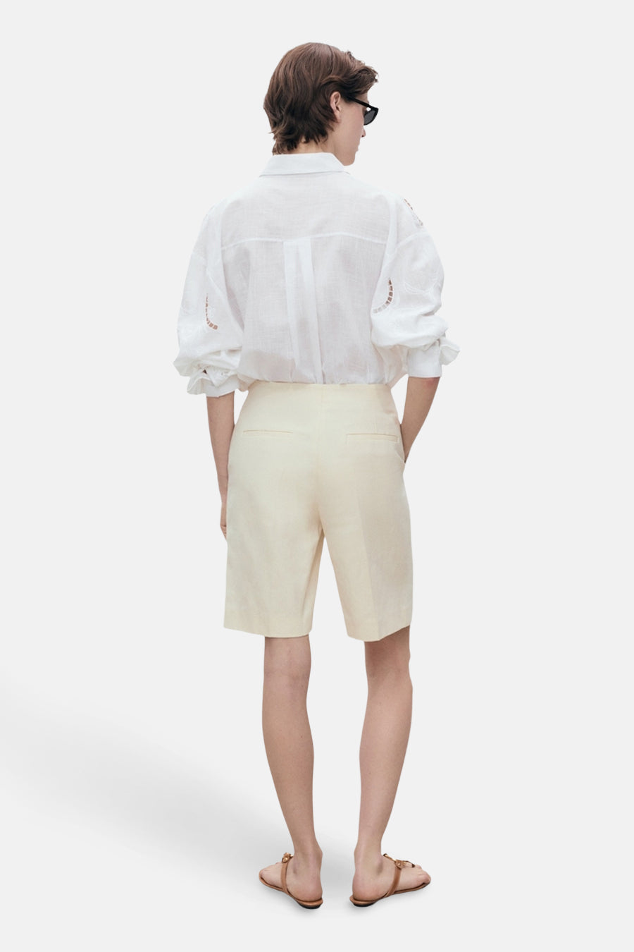 Hemd met lange mouwen - wit - MANGO