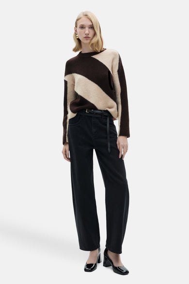 Pull col O Brun - Mango