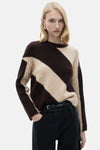 Pull col O Brun - Mango