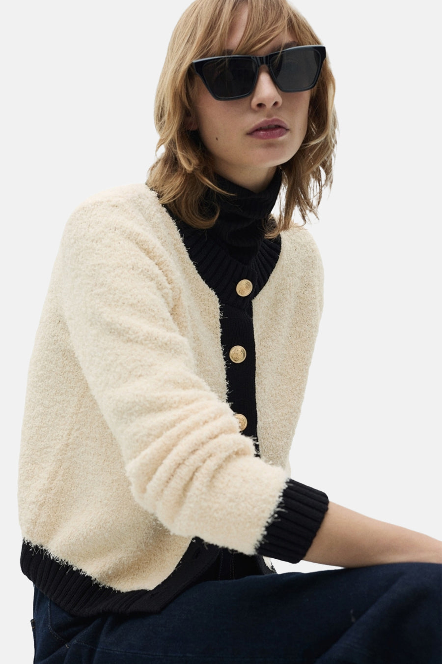 Gilet - Ecru - MANGO