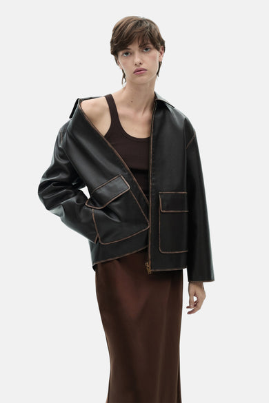 Lange rok - bruin