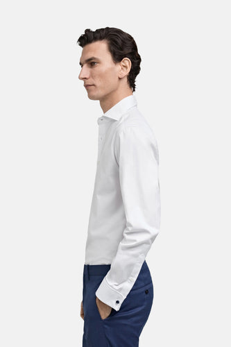 Hemd met lange mouwen - wit - MANGO