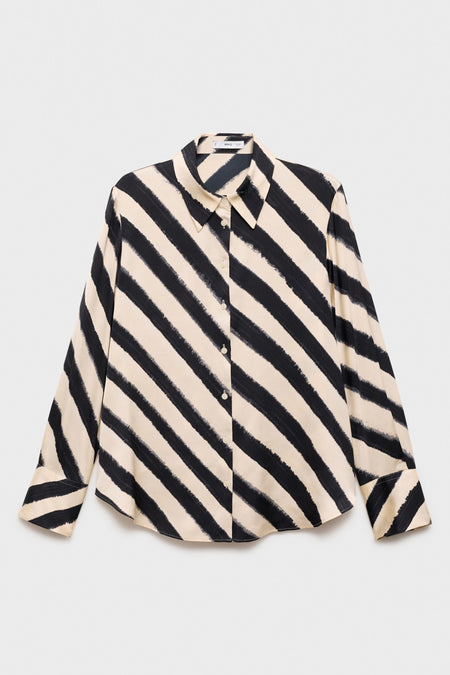 Chemise à manches longues - Noir