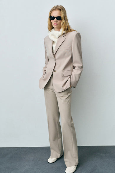 Pantalon de costume - Beige
