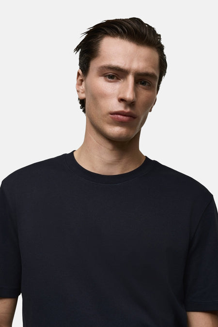 T-shirt met korte mouwen - Donkerblauw