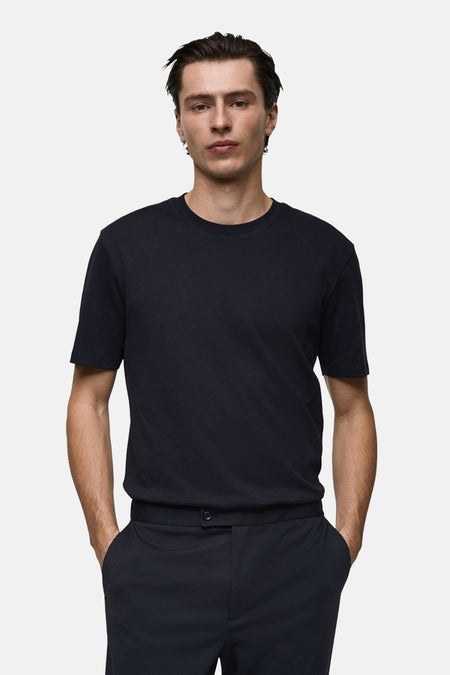 T-shirt met korte mouwen - Donkerblauw