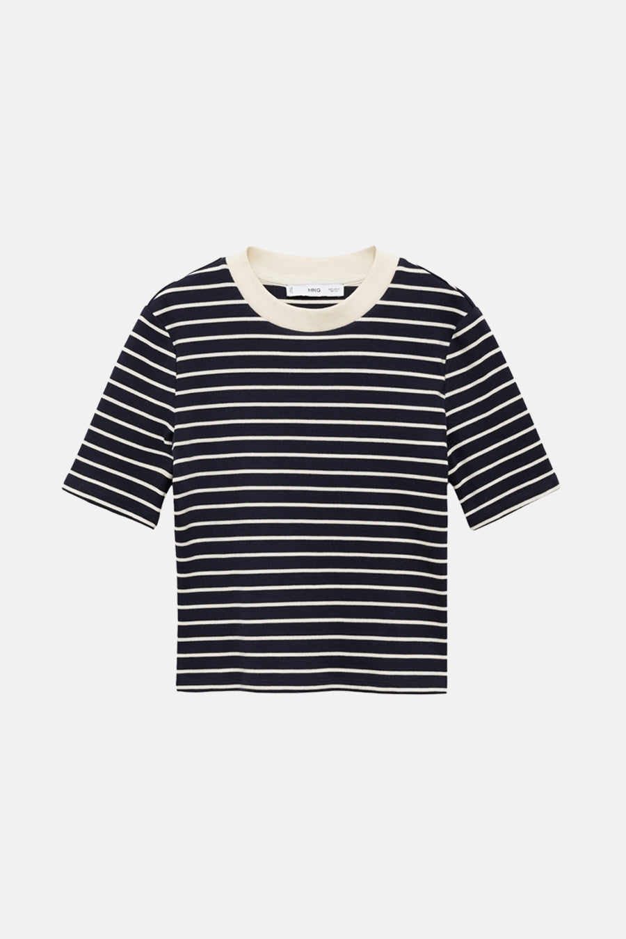 T-shirt à manches courtes - bleu - MANGO