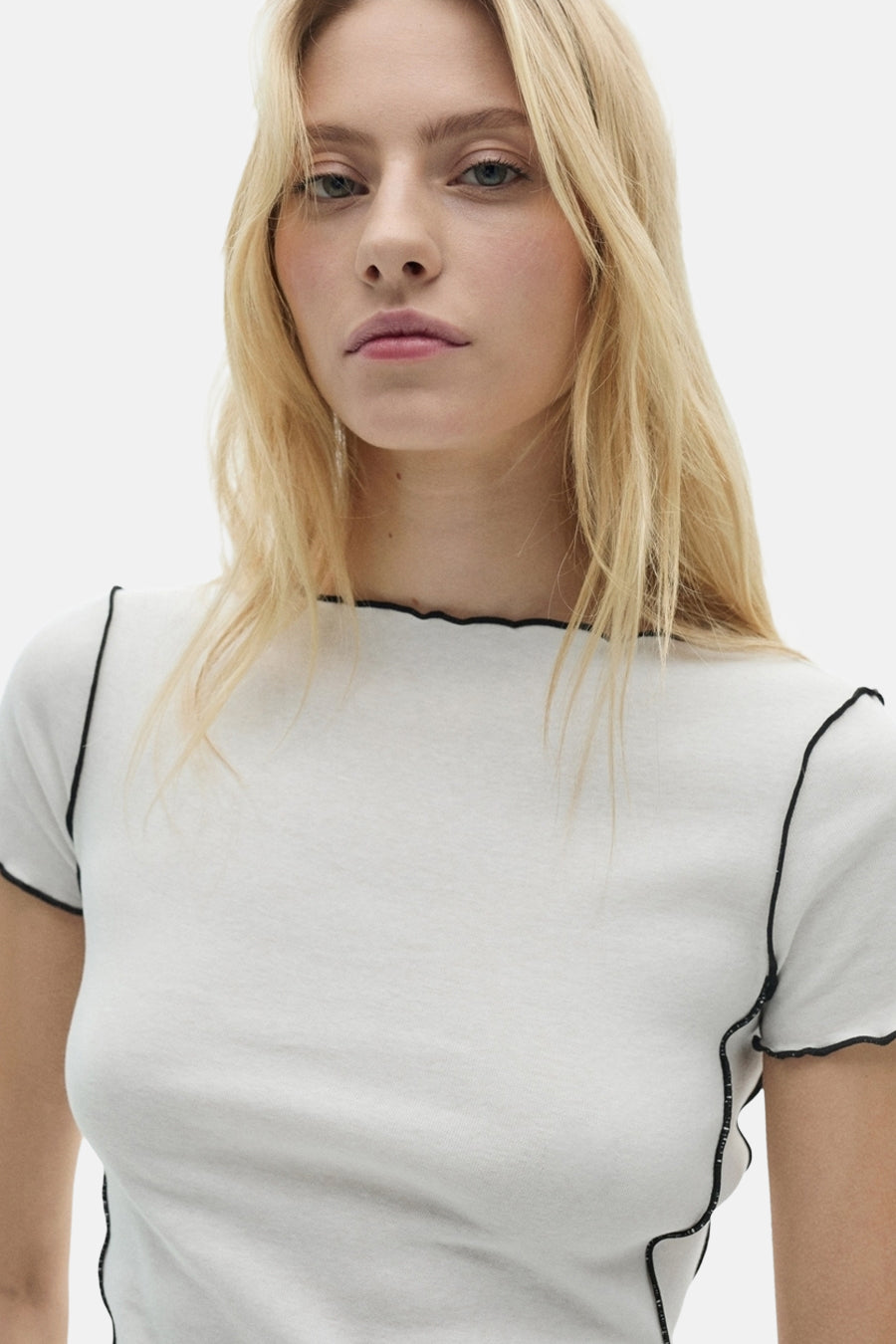 T-shirt à manches courtes - blanc - MANGO