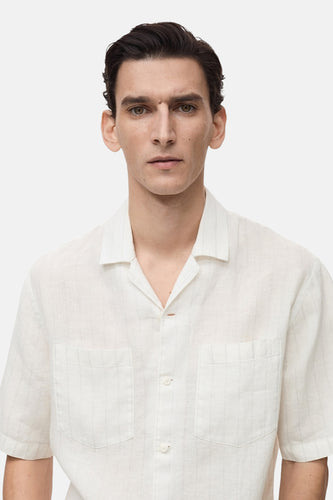 Hemd met korte mouwen - wit - MANGO