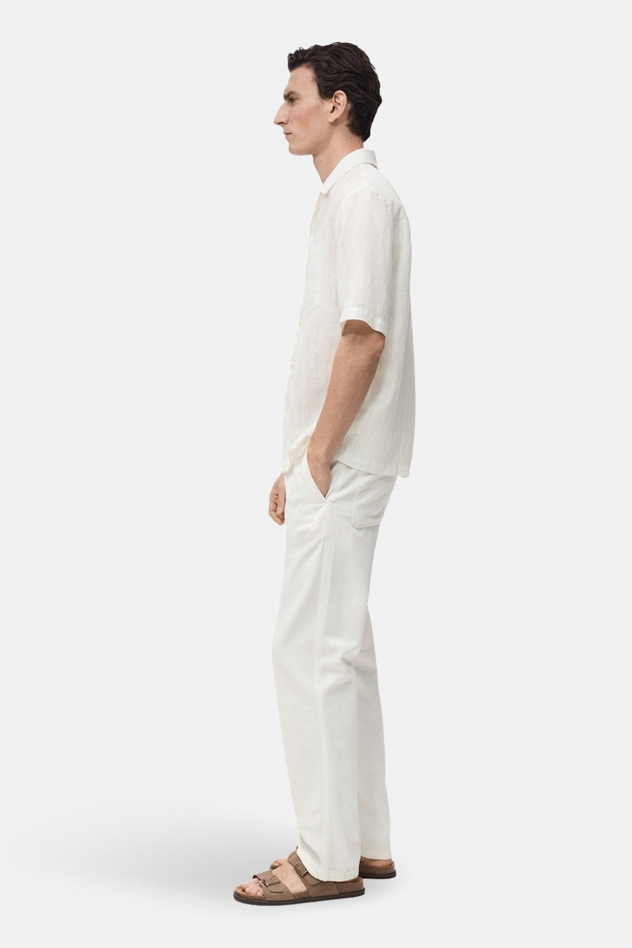 Hemd met korte mouwen - wit - MANGO
