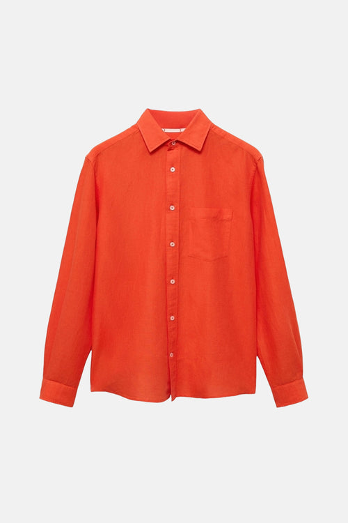 Chemise (manches longues) Orange - MANGO