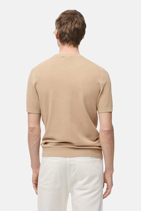 T-shirt met korte mouwen - Beige
