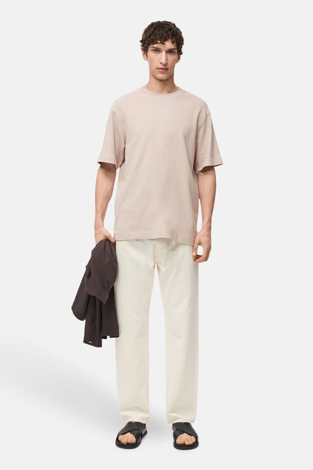 T-shirt met korte mouwen - Beige