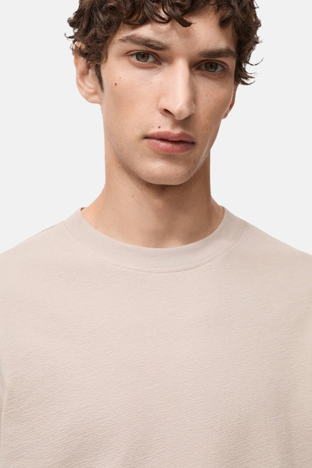 T-shirt met korte mouwen - Beige