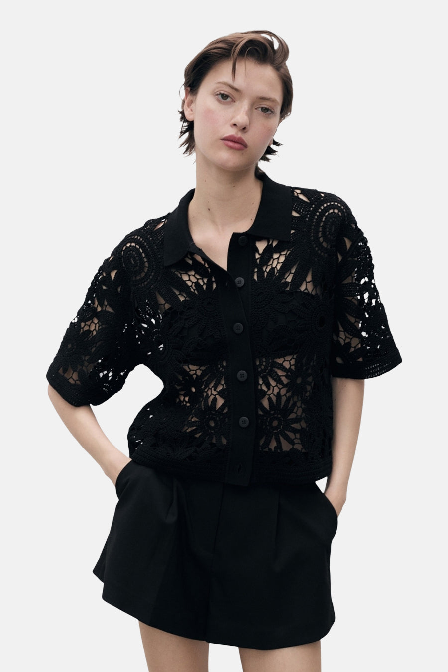 Gilet - Zwart - MANGO