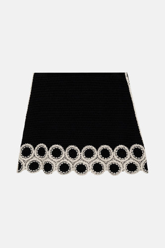 Korte rok - Zwart - MANGO