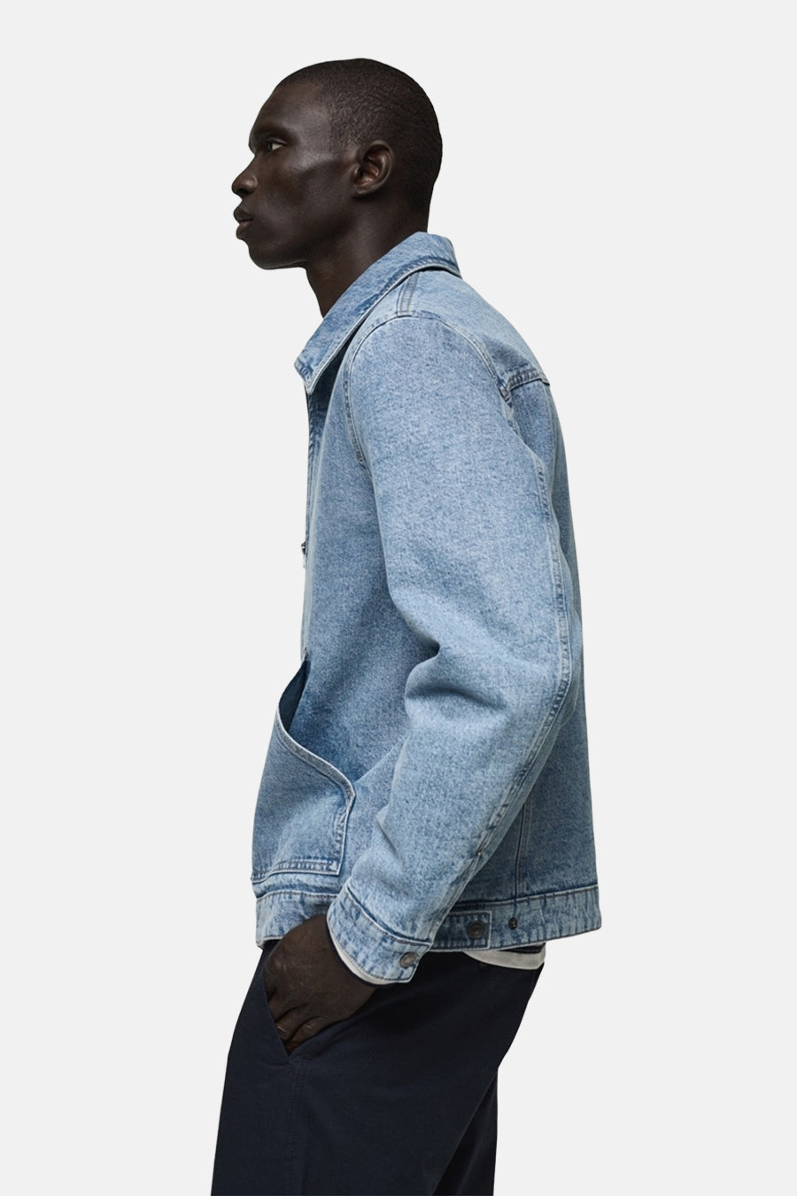 Veste en jean - mid blue denim - MANGO