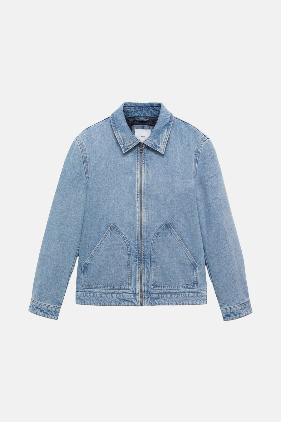 Veste en jean - mid blue denim - MANGO