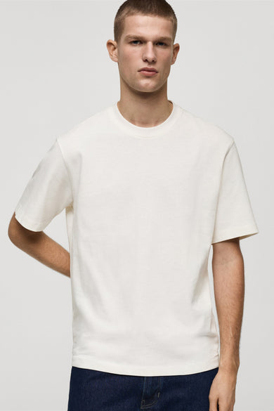 T-shirt (manches courtes) Blanc - Mango