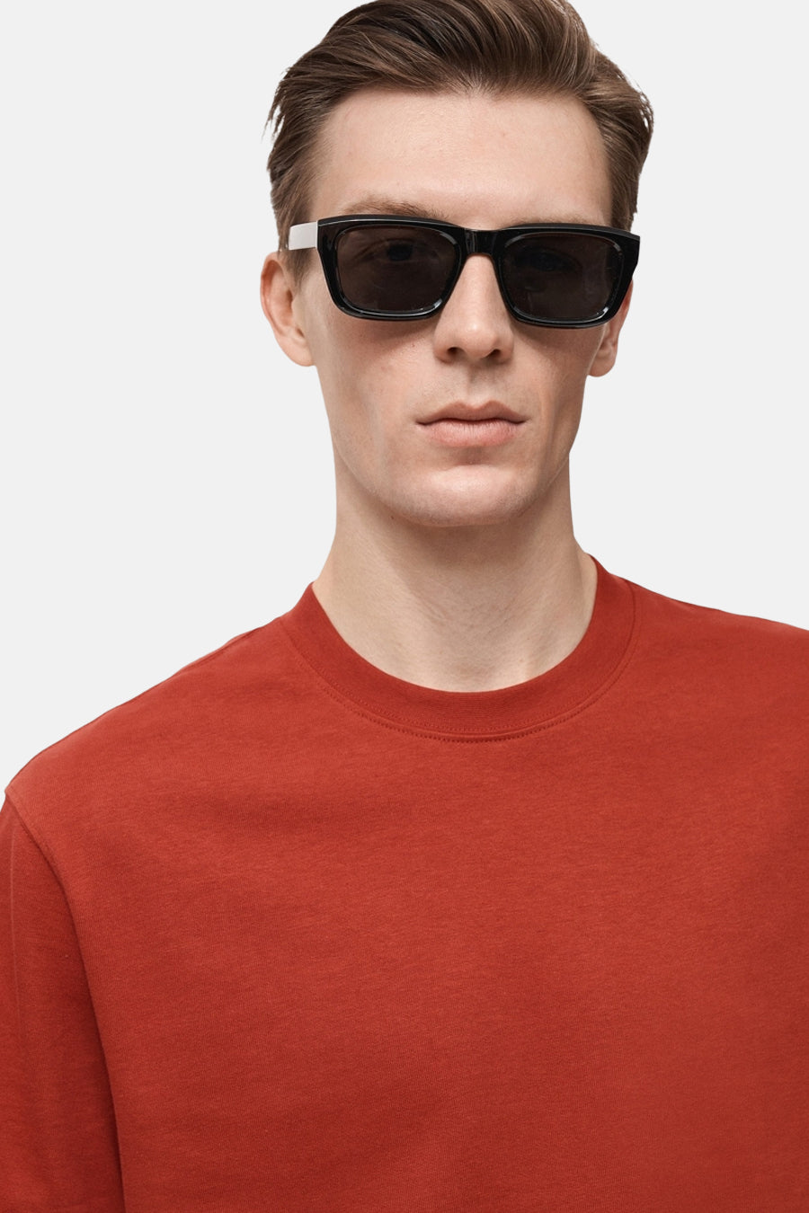 T-shirt met korte mouwen - rood - MANGO