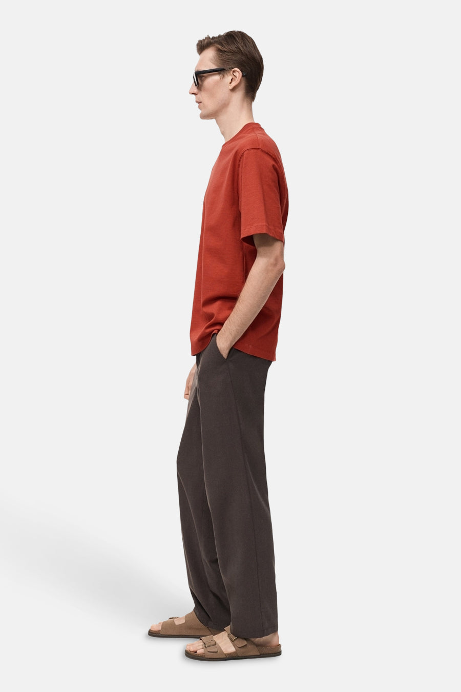 T-shirt met korte mouwen - rood - MANGO