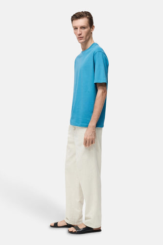 T-shirt met korte mouwen - Turquoise - MANGO