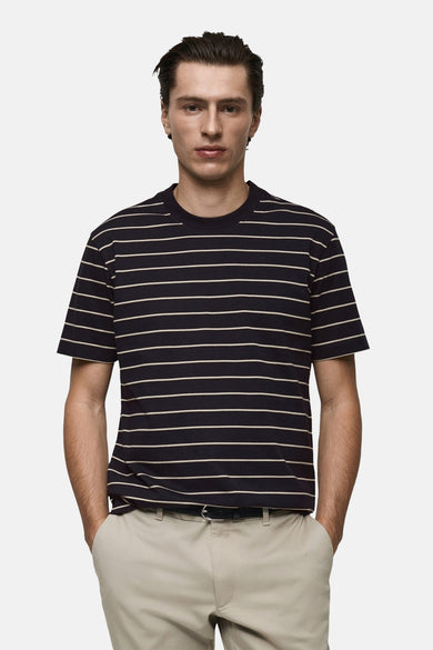 T-shirt (manches courtes) Bleu - MANGO