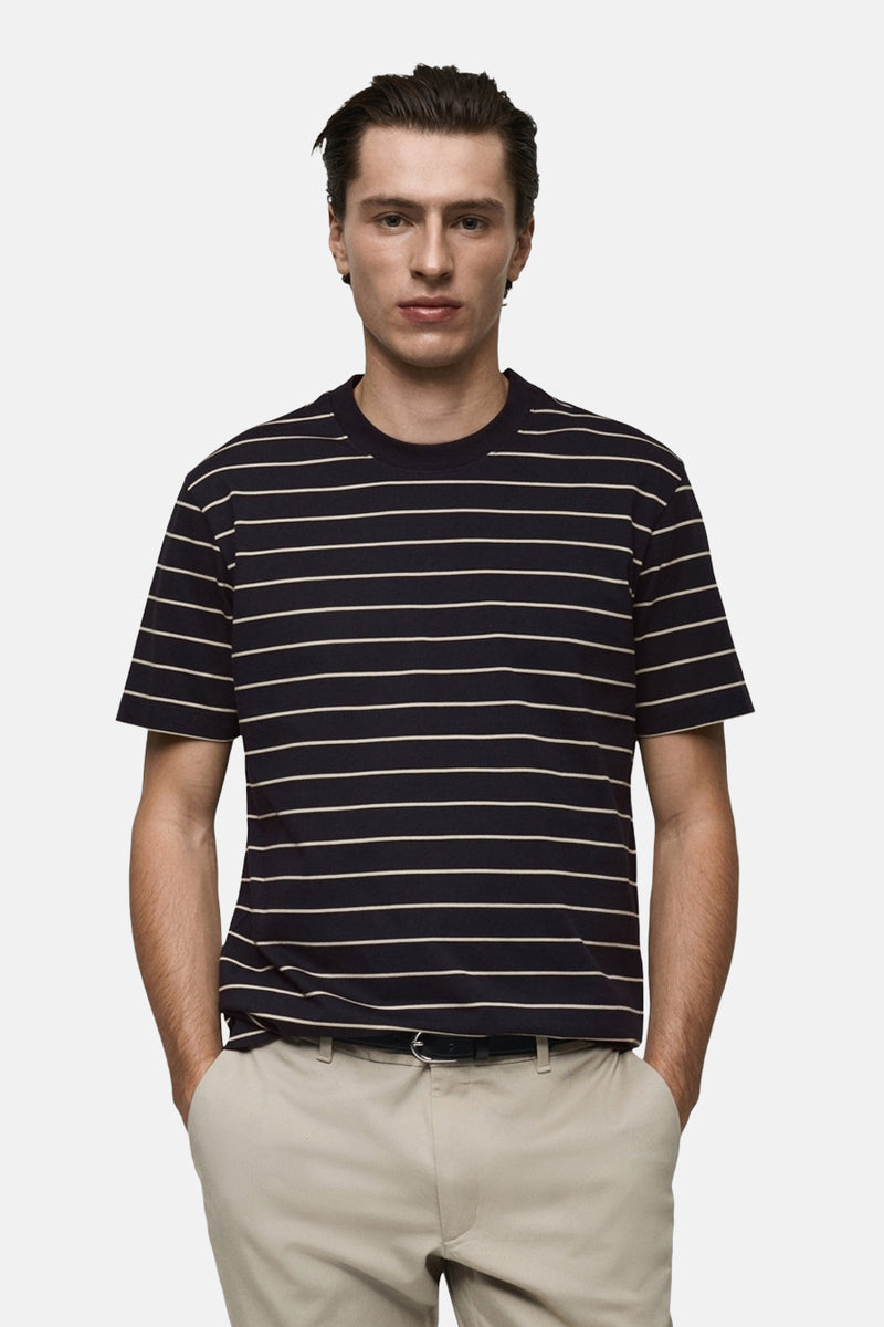 T-shirt (manches courtes) Bleu - MANGO