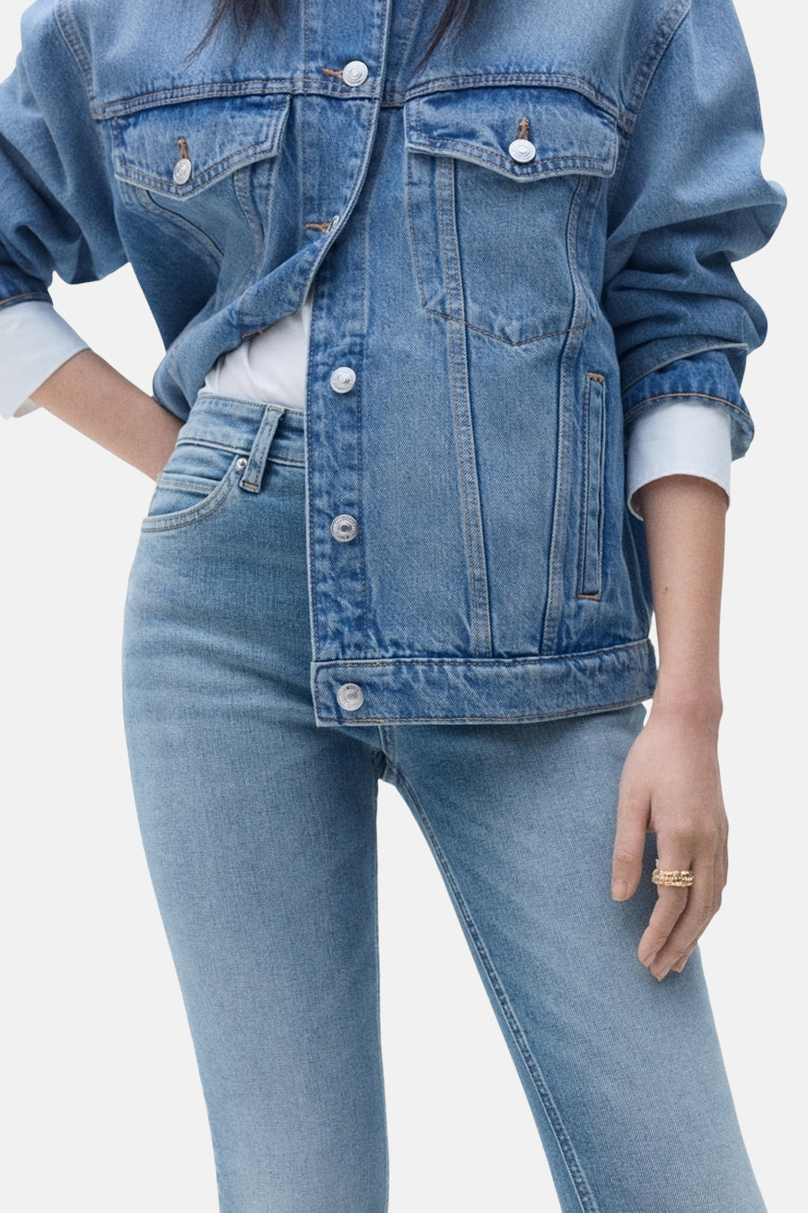 NEWISA - light blue denim - MANGO