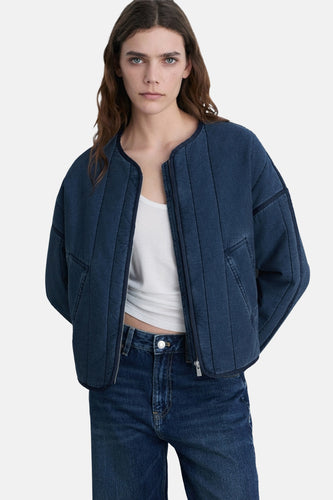 Jas - mid blue denim