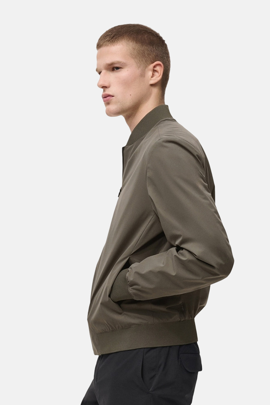 Korte jas - Kaki - MANGO