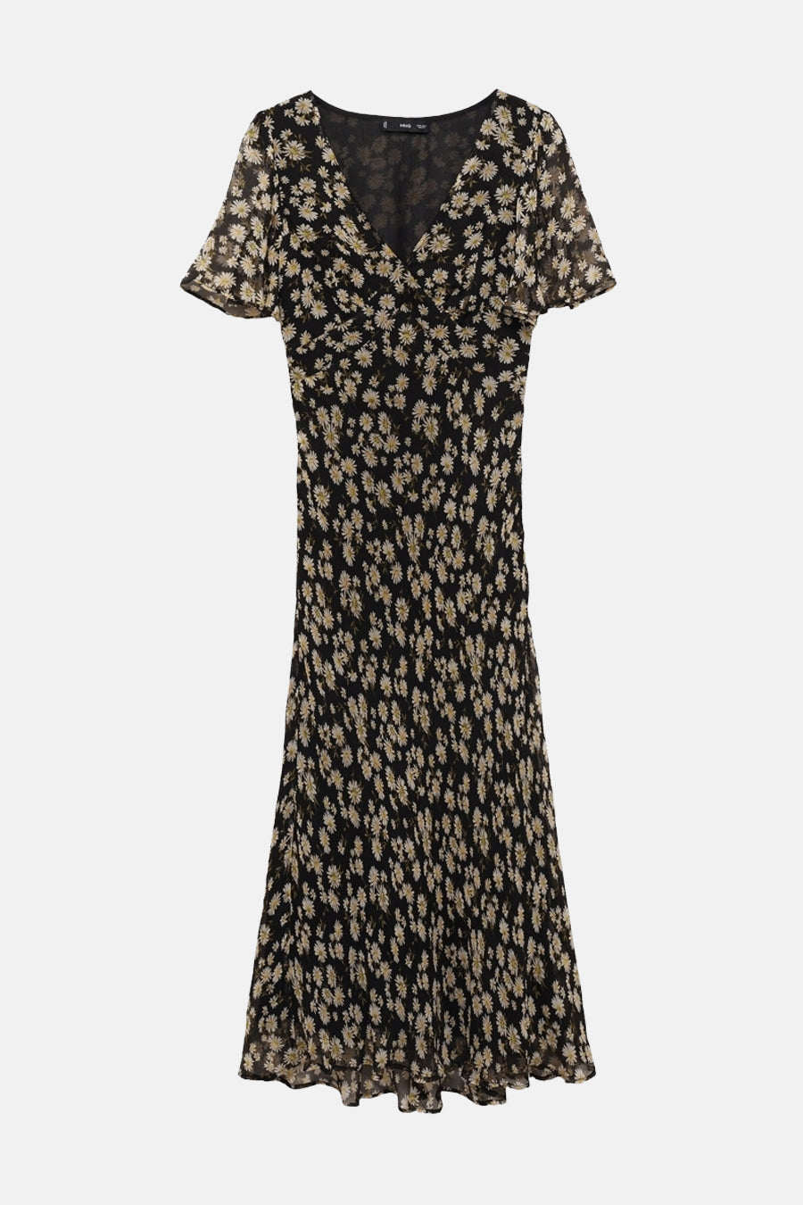 Kleedje met korte mouwen - Zwart - MANGO