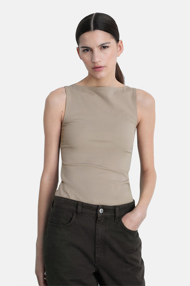 Débardeur - beige