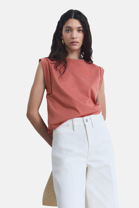 Top (zonder mouwen) Roze - MANGO