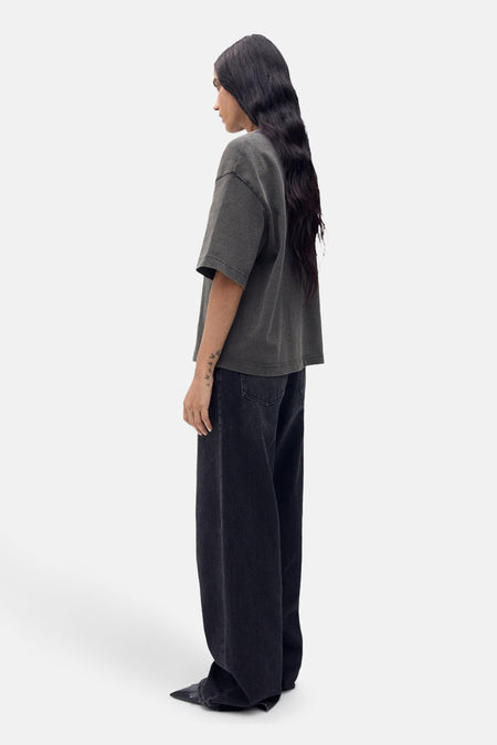T-shirt met korte mouwen - grijs