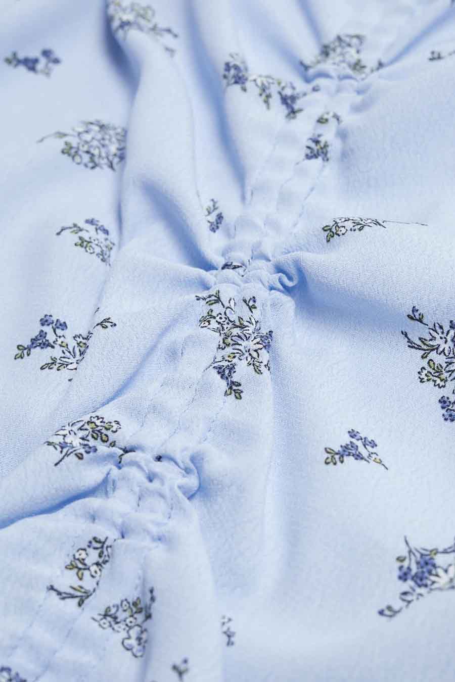 Top - blauw
