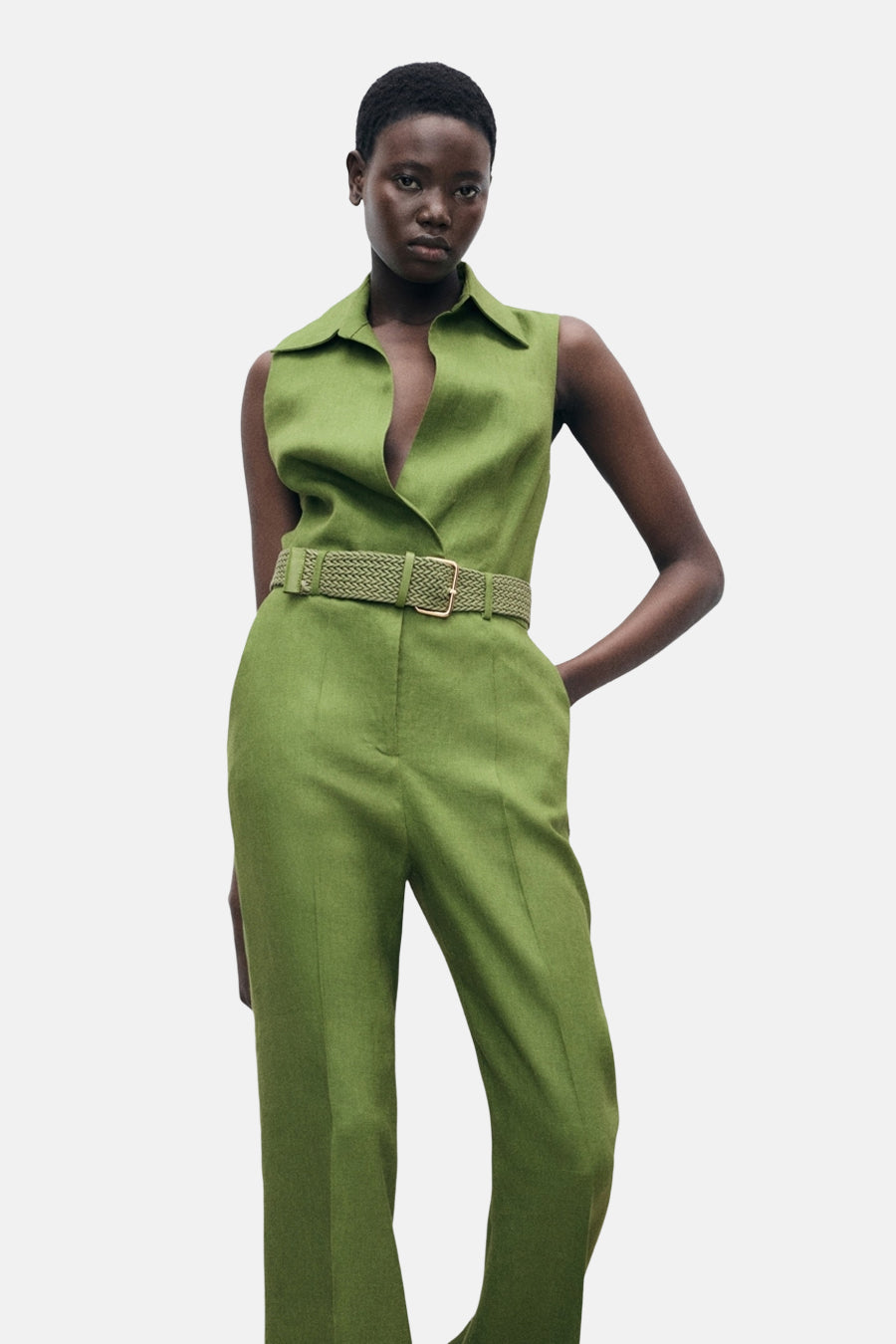 Jumpsuit Groen - Mango