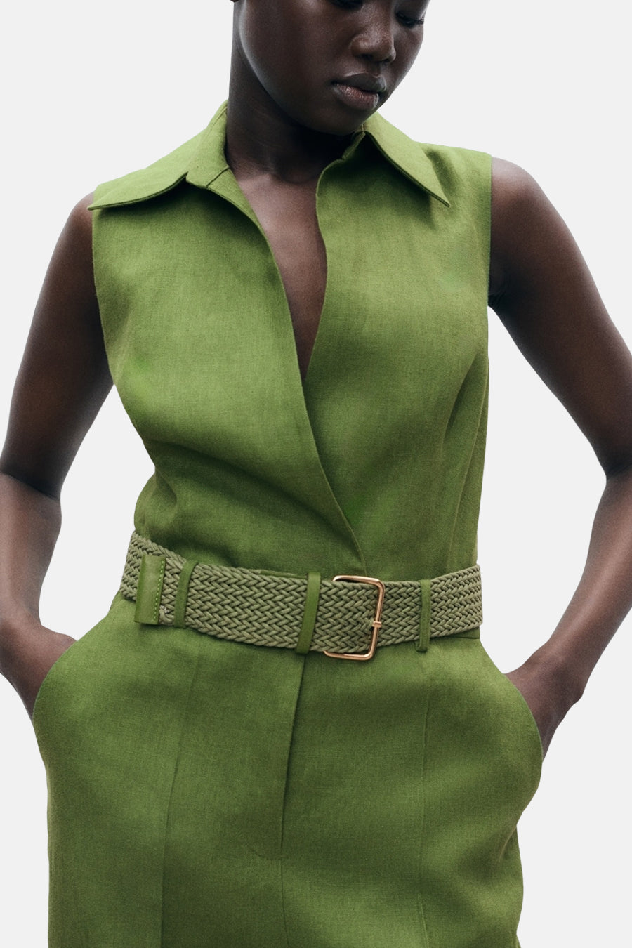 Jumpsuit Groen - Mango